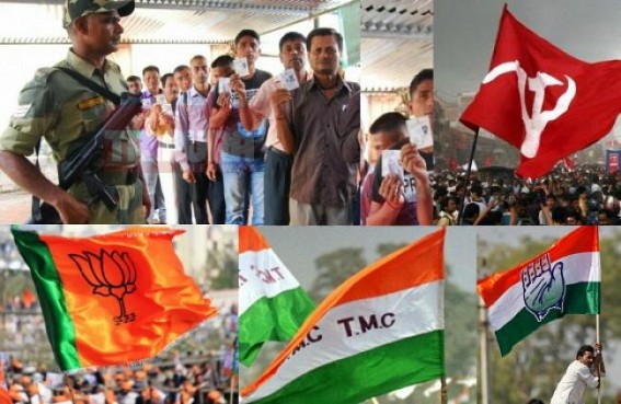 Tripuraâ€™s opposition parties declined Sudip Barmanâ€™s proposal to fight â€˜Togetherâ€™ !  Have anti CPI-M  â€˜VOTEâ€™  Banks  re-divided  as (Trinamool + BJP + Congress) ?? 