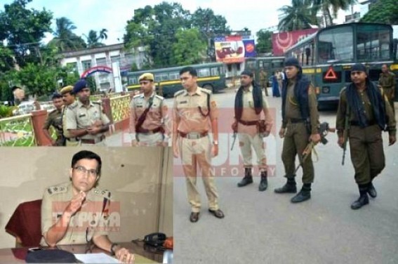 Police Official murder rattles Capital City : nocturnal intoxicated, drug addicted youths increasing in Tripura, Law & Order in question : SP West held press meet 