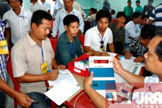 Vote counting begins at 8 am : 'Strong room is under the strict vigilance of CRPF', informed Control room official 