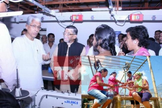 Tripura handloom business, self-help fairs failed to boost Tripuraâ€™s Garment Industries : Outsiders making huge huge profits from Tripura during Bhutia fair : Purbasha undergoing huge losses 