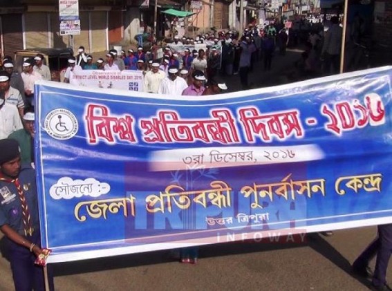 Unakoti & North Tripura celebrate World Disability Day-2016