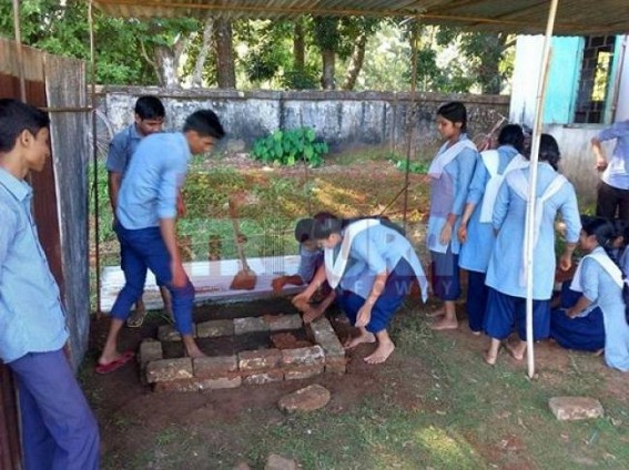 NSS Special Camp organized by Barpathari Class XII School