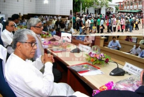 Tripura's Low GDP growth spiking up crisis, NIL industrialization, zero development : Yet PPP model seems â€˜bogusâ€™ to Manik Sarkar 