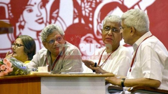 Anti-Demonetization protests failed to beat BJPâ€™s vote banks : Yechury, Karat's hope high on Manik who remained as the â€˜last lampâ€™ of CPI-M  