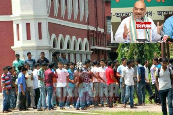 â€˜In Tripura source of income  means Govt jobs, resulted 8 lakhs of unemployed youthsâ€™  : Amit Shah hits Communist Economic Policy
