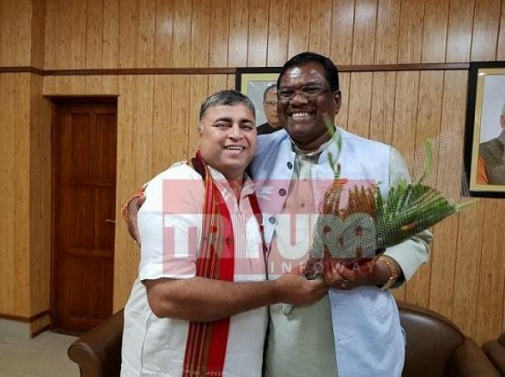 'Minister monitoring Booths is only possible in BJP', says Deodhar after Central BJP Minister arrives Tripura to work at booth-level for next 2 days