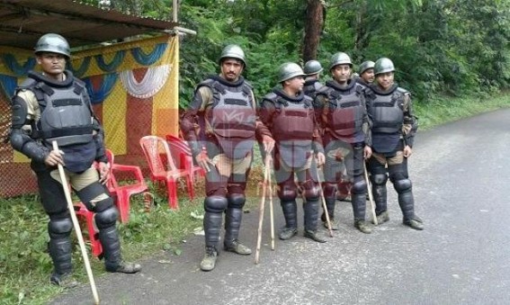 Security tightened at Baramura as IPFT to block NH, Rail in demand of separate state