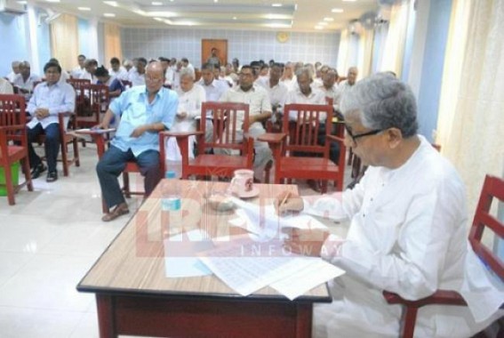 CPI-M H.B. Road leaders perform extortion works on behalf of CPI-M ; Issues whip to employees for  donating(?) extended amount of salary to CPI-M's election fund ; Target 48 crore !!!