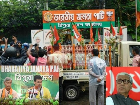 Can Biplab save BJP workers from CPI-M violence  ? How many murders before 2018 Poll ? Manik Sarkar turned Police Dept into CPI-M's puppet 