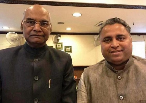 Deodhar greets President on 72th birthday