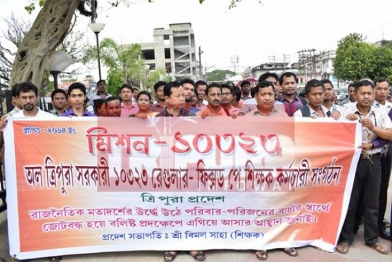 2 weeks of SCâ€™s historical verdict that hit the Cabinet : terminated teachers yet confused with uncertain futures : â€˜10,323 Employees Organizationâ€™ President talks to TIWN