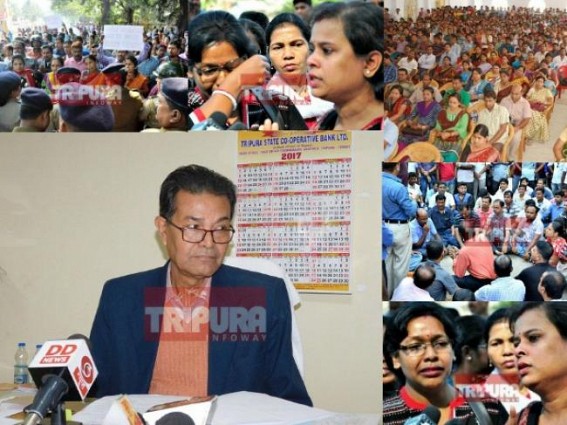 '10323 Teachers Jobs are uncertain' ! Finally Manik Sarkar's 'parrot' Bhanu Lal gives up after 10 yrs of fooling Tripura's unemployed youths