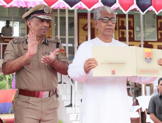Why Tripura CM took 1 yr to decide about corrupt DGP K Nagraj's replacement ? CBI had chargesheeted Tripura the then IG Nagraj in 2007 & Manik Sarkar rewarded Nagraj as DGP in 2014  