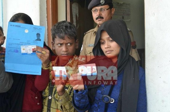 Eight Rohingyas held in Tripura