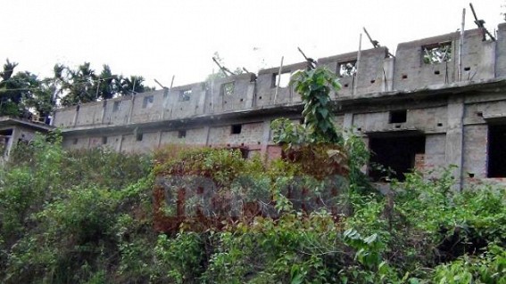 Half constructed building crossed 2 yrs deadline : Rs. 21 lakhs of embezzlement reported from Kailashahar 