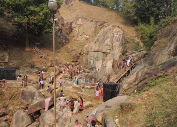 Unakoti leaps towards 'World Heritage site'