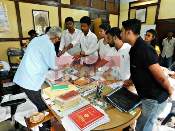 ABVP places deputation to TBSE President