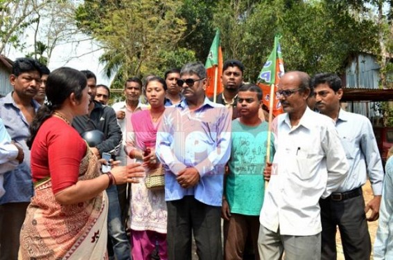 Election ahead; CPI-M busy to prevent face-loss : AMC's maneuver cancels BJP's road-blockade  