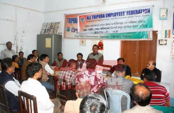 Congress raised demand for 7 Pay Commissionâ€™s implementation in Tripura 