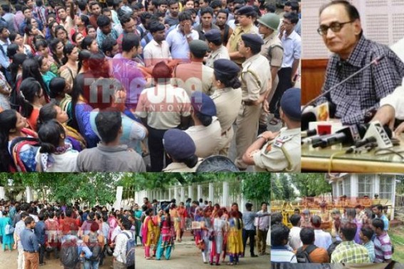 B.Ed Students running after Tripura Education Minister since 4 days : resentment brewed among unemployed youths as Minister playing 'Hide of Seek' 