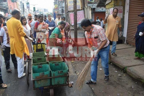 BJP boosts PM Modi's Swachh Bharat Mission through cleanliness drive 