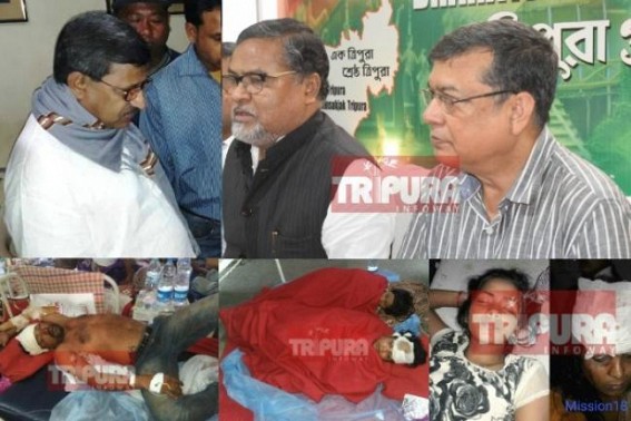 Bishalgarh Violence : BJP blames Manik Sarkar's 'Anarchy', hits MP Sankar Prasad as 'Mafia MP, exactly showing Communist  face with his drunk-cadres'