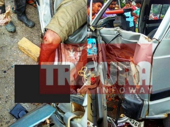 Man critically injured in accident : referred to GB