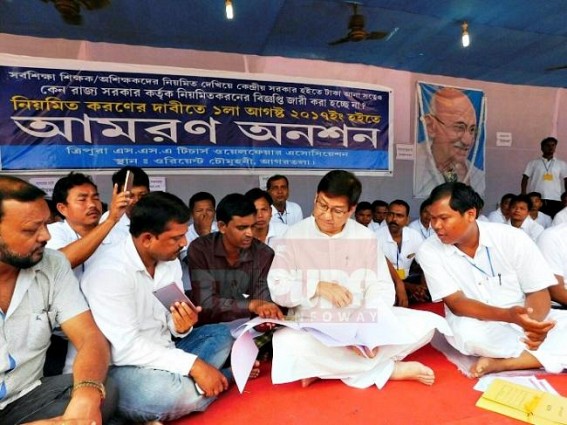 Birjit meets Hunger Strikers