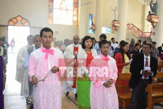 Christmas celebration begins in Tripura 
