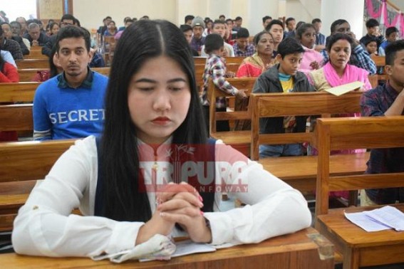 Christmas celebrated with zeal, fervour in northeast Tripura