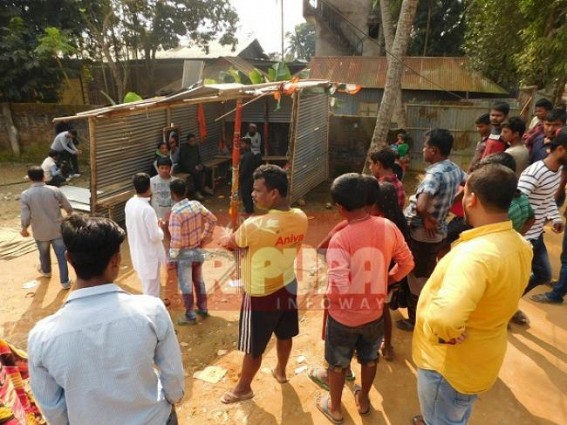 Congress party office broken in CPI-M ruled Tripura, but Congress blames BJP