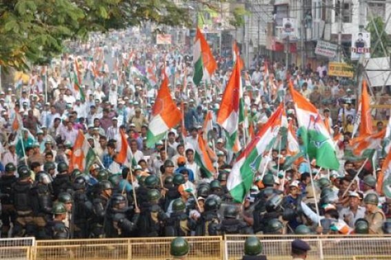 Tripura Congress calls for 24 hours strike on May-18 : Strike responses expected mostly from Unakoti, North Tripura