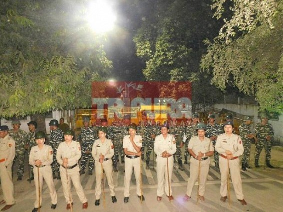  Lameduck CM blankets his residence with security 