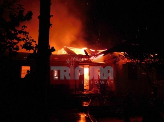 Fire guts Abhoynagar Girls' orphanage