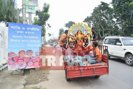 Maha-Panchami celebration begins : Clubs are all set with final decorations