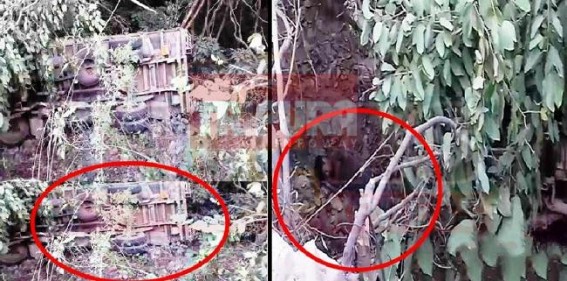 Road accident at Baramura, two missing