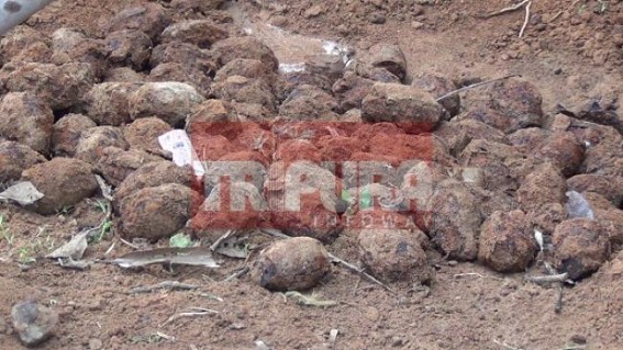 1971 live Grenades left untouched by authorities even after 48 hours at Gournagar