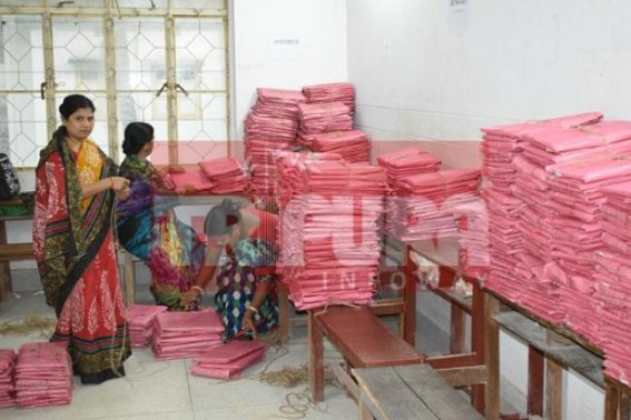 Evaluation of answer sheets for HS exam underway in full swing