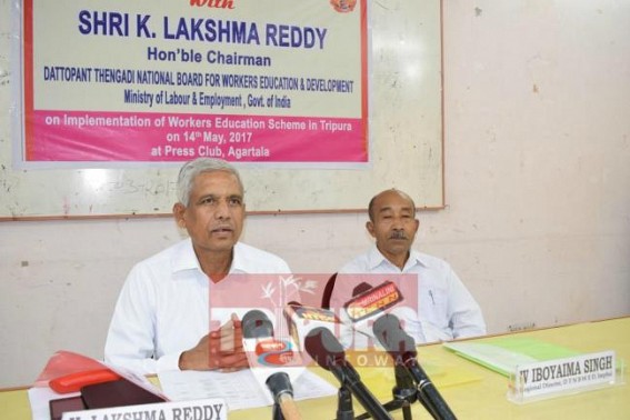 'Workers Education Scheme' implemented  in Tripura