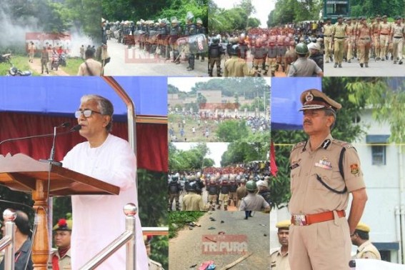 How Manik's lameduck Police turn Hercules without Rajnath Singh's intervention ? Dirty politics smells in Bodhjung Nagar incident