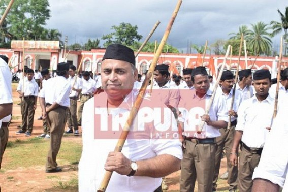 RSS is not a threat for India, but surely major threat for Fake Indians, Anti-National Political Parties appeasing Islamic terrorists : A Tit-for-Tat to Manik, Mamataâ€™s Anti-Hindu Politics !  