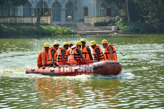 Safety Demonstration shown by Disaster Management Dept