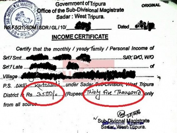 Barjala Tehsil's Office becomes a den for corruption 