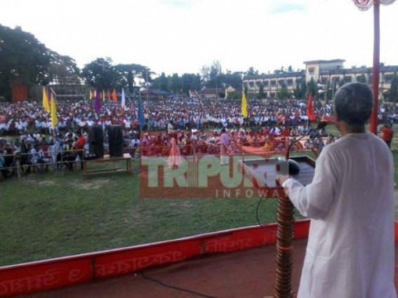 One day after College Election violence CM says, 'Tripura has set a Model of Democracy'