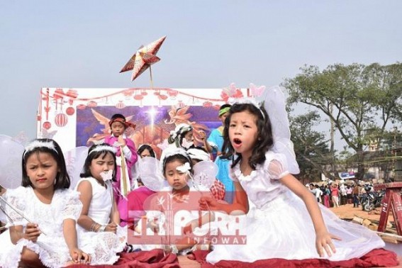 Ahead of Christmas, Christians organize Peace Rally at Agartala 