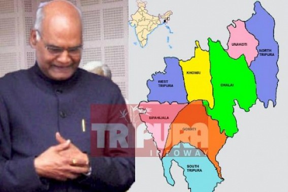 BJP proposed President's rule denied by Congress in CPI-M ruled Tripura : But CPI-M came in power in 1993 after President's rule imposed in Congress ruled Tripura