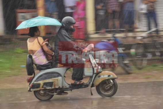 Rain brings relief from extreme heat