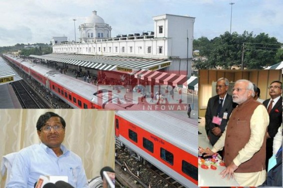 Tripura CPI-M Minister unwilling to Credit Modi-Govt for Rajdhani Express : 'Before praising Modi Govt, we have to see what service Rajdhani gives us'  