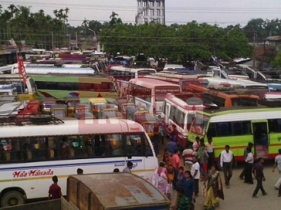 12 hrs strike cripples Sabroom subdivision : tight security deployed 