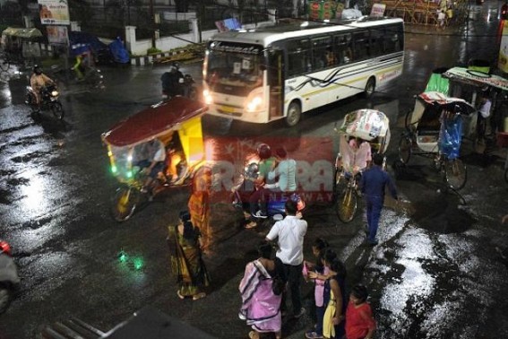Rain hits Tuesday Evening